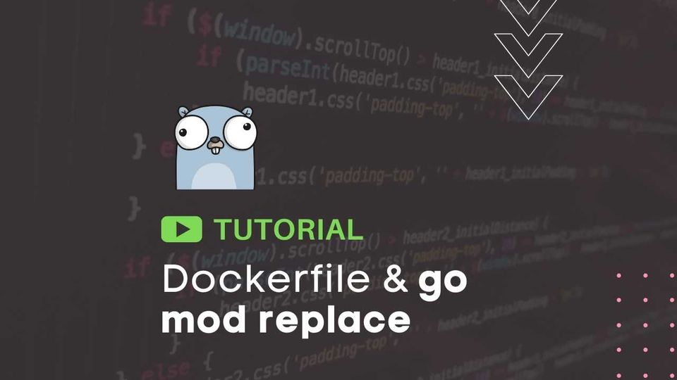 Dockerfile for a Go project with mod replace directive